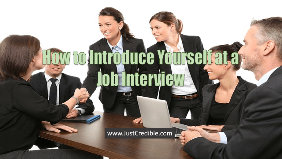 How to Introduce Yourself at a Job Interview