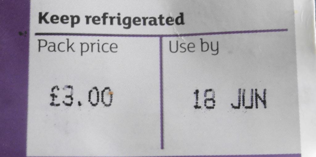 Best Before and Use By dates