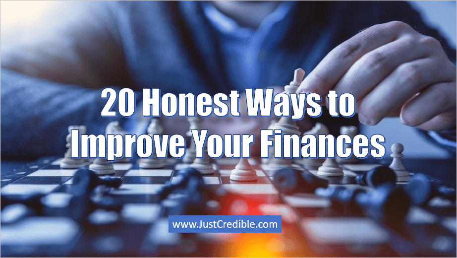 Honest Ways to Improve Your Finances