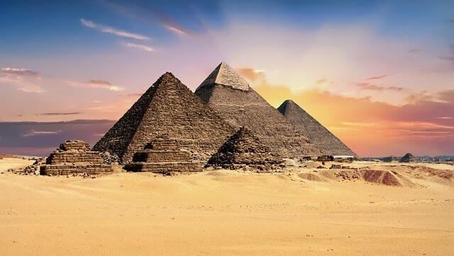 Great Pyramid of Giza - Original seven wonders of the world